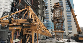 Демонтаж башенного крана в Междуреченске - услуги по демонтажу от Сварной-Мжд от 1545 руб.